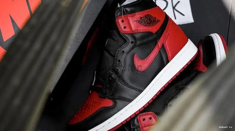 Banned 1 Retro PK TO GOD SHIP Jordan RETAIL MATERIALS Bred 2016 READY High 0506